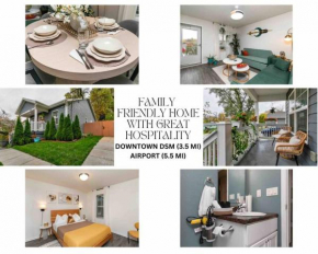 Family Friendly Home Close to Airport and Downtown